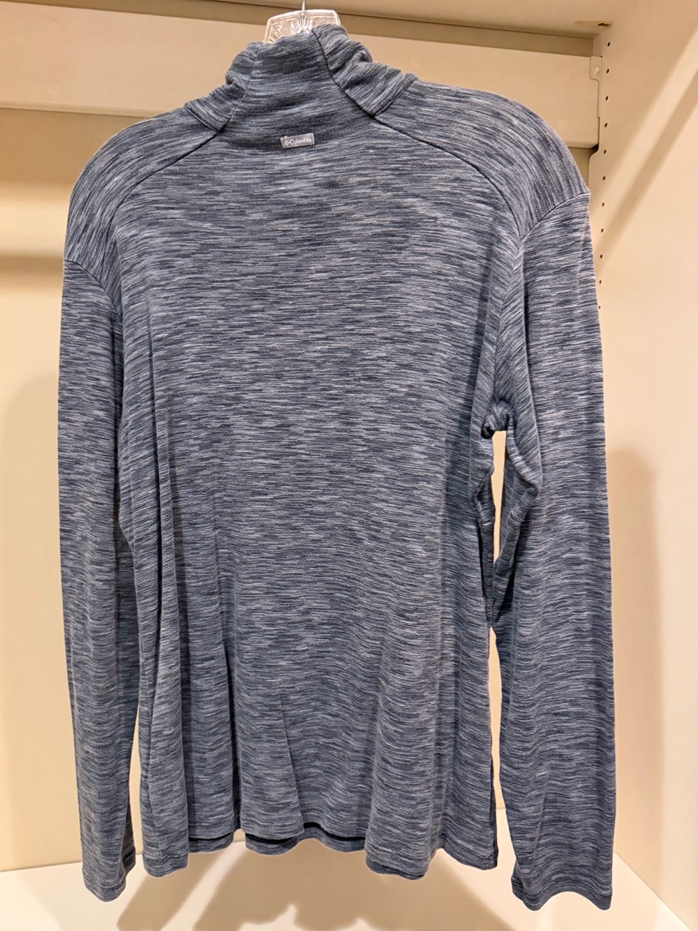Women's Columbia Heathered Gray Performance Quarter-Zip - Picture 2 of 6